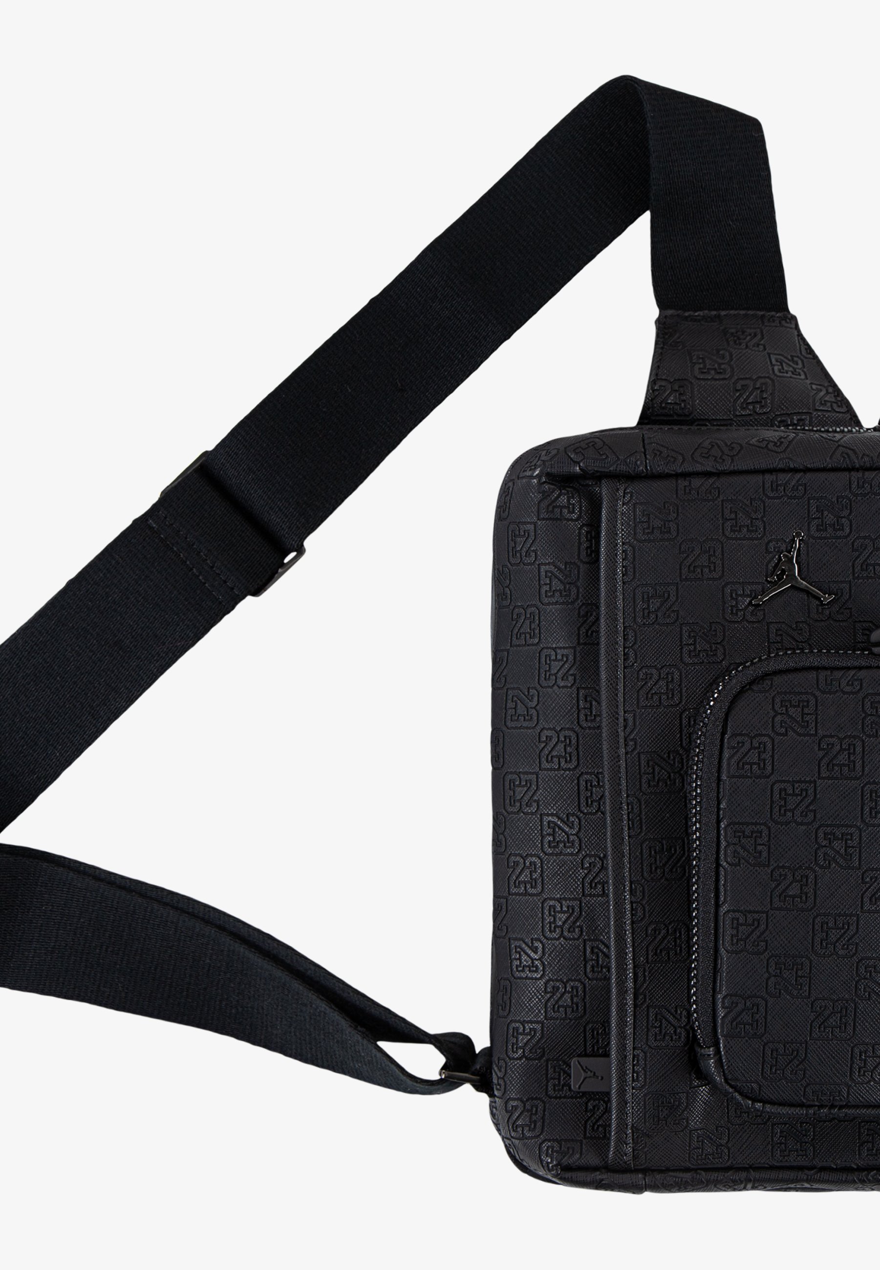 じ*ん様 Jordan unisex diagonal crossbody Jordan CROSSBODY BAG - Cross body bag - hydrogen blue/blue