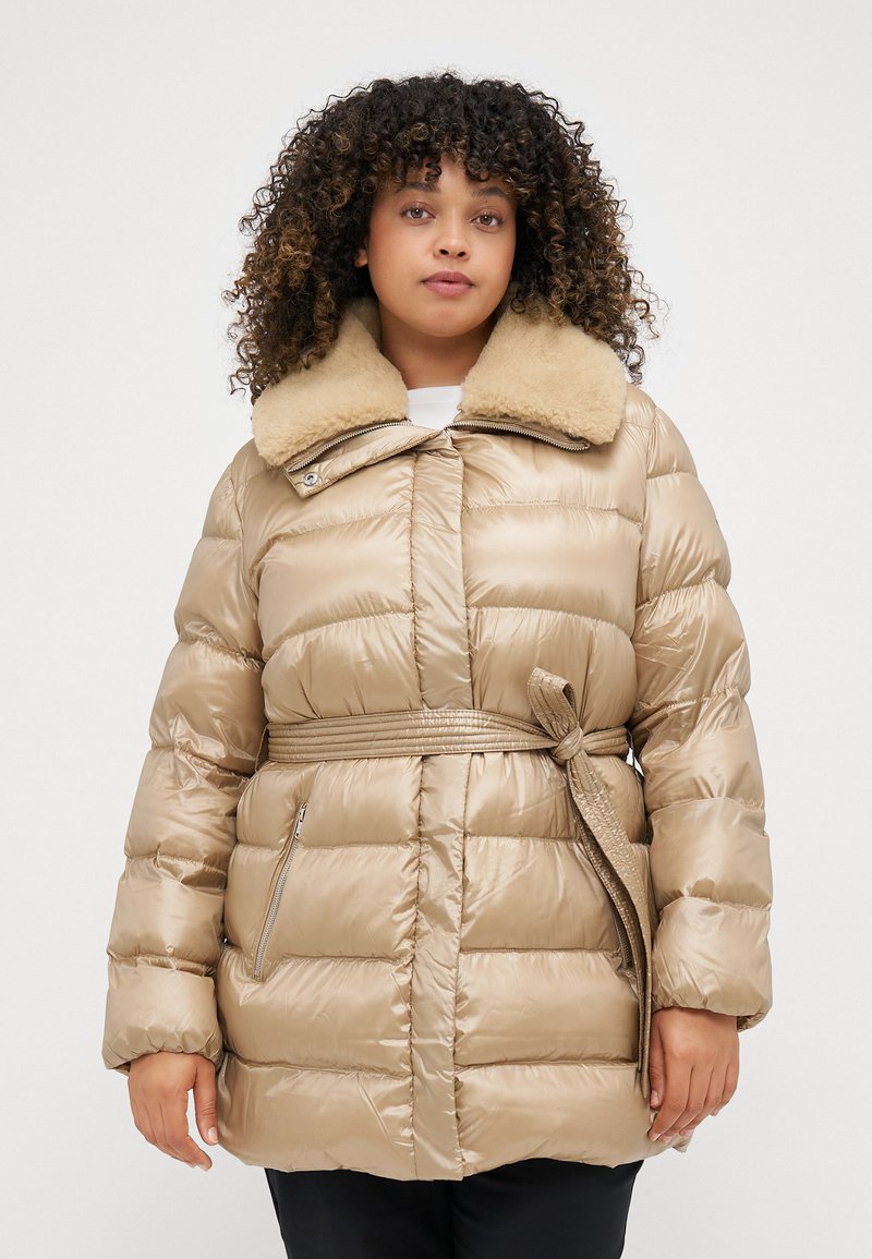 Lauren Ralph Lauren Woman COAT - Dūnu mētelis - birch tan