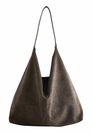 SHOULDER - Geantă de mână - chocolate brown