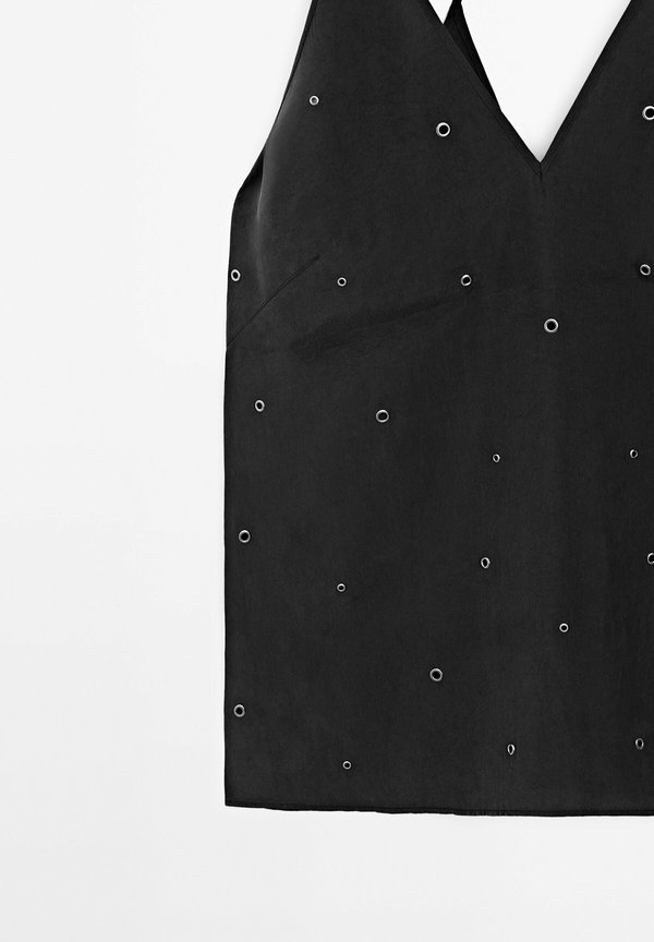 FLOWING WITH EYELETS DETAIL - Top3