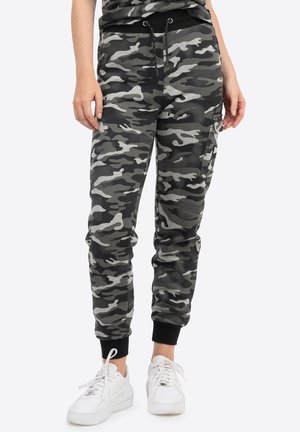 Pantalones cargo - camo grey