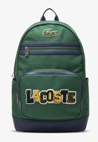 Lacoste VARSITY BACKPACK UNISEX - Skolväska - vert
