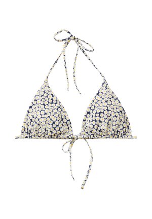 & OTHER STORIES, & OTHER STORIES TRIANGLE BIKINI TOP - Haut de bikini - white floral