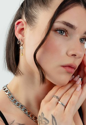 Wildcat, Earrings - silber coloured