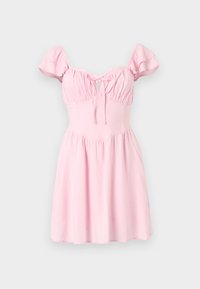 FLUTTER CLEAN SKORT DRESS - Denní šaty - pink
