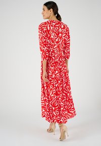 Damart Vestido largo - rouge fleuri
