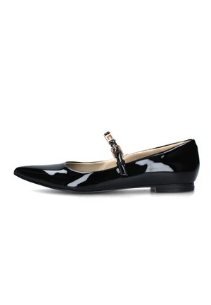 Ballerine con cinturino - schwarz