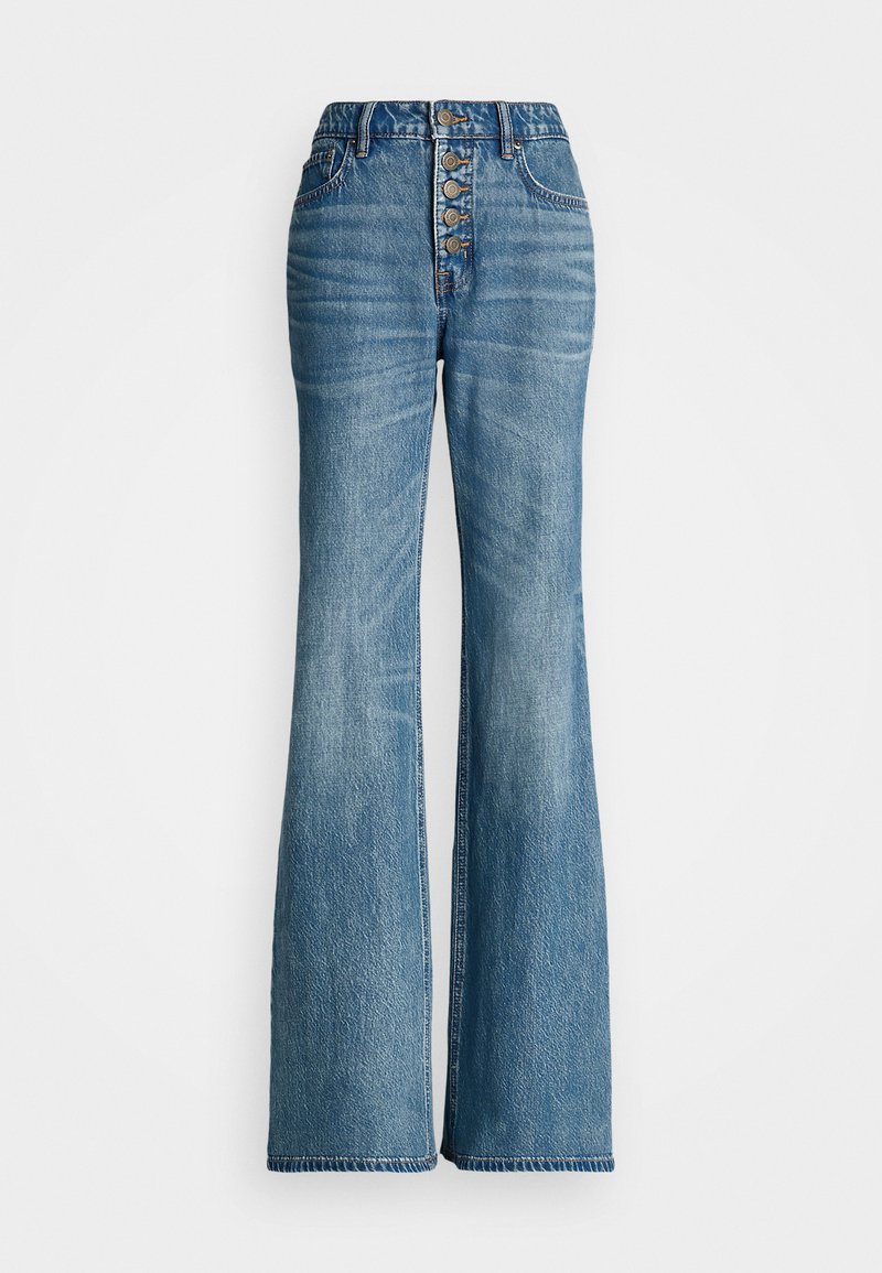 Lauren Ralph Lauren Petite Flared Jeans blauw denim/bluedenim
