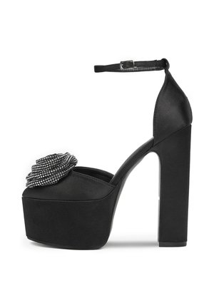 WITH A BLOCK - Augsti papēži - black