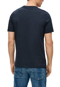 s.Oliver T-Shirt print - navy