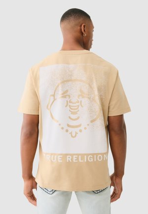 True Religion FACE - T-Shirt print - travertine