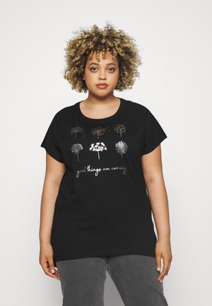 Triko s potiskem - black