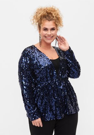 Cardigan - evening blue