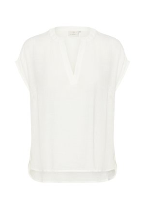 Kaffe, KAANJA VNECK - Blúzka - chalk