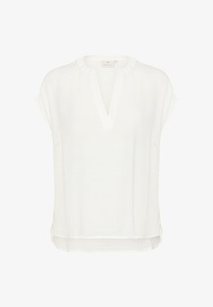 Kaffe, KAANJA VNECK - Blúzka - chalk