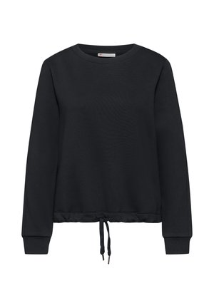 MIT DETAIL - Sweatshirt - schwarz