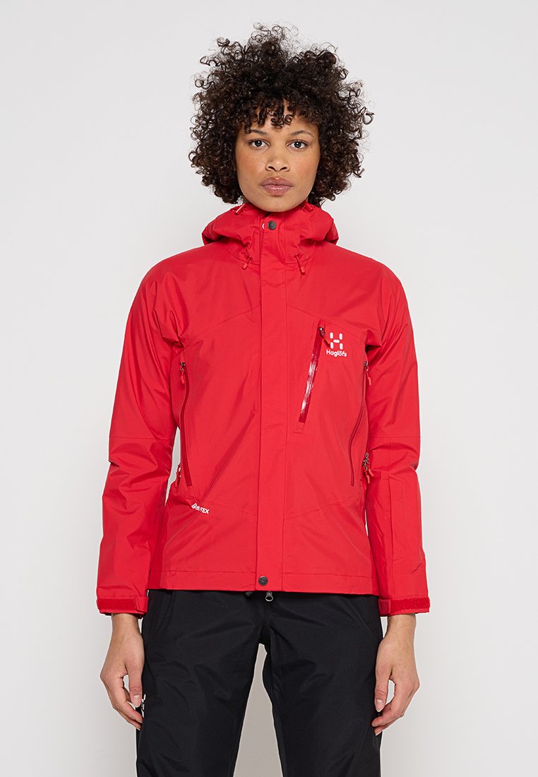 Haglöfs Hardshell-jas rood Haglöfs Hardshell-jas rood