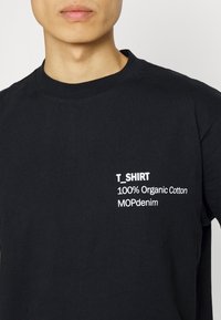 Marc O'Polo DENIM SHORT SLEEVE - T-shirt estampada - black