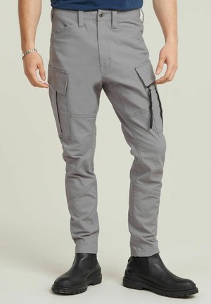 SKINNY - Cargo trousers - sharkskin