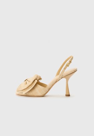 BEAU - High heeled sandals - natural