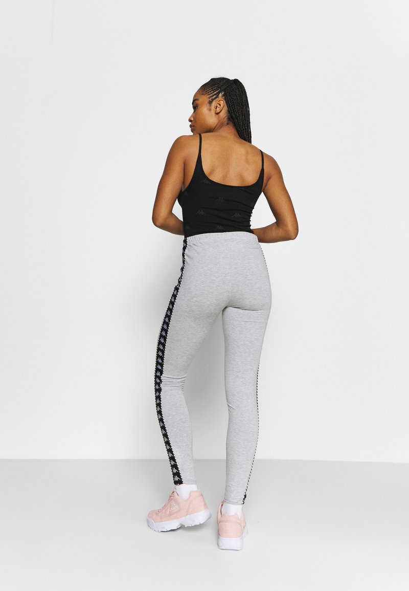 Damen Sportbekleidung | Kappa ISADOMA Tights high rise melange/grau-meliert - XE84519 Damen Sportbekleidung | Kappa ISADOMA Tights high rise melange/grau-meliert - XE84519