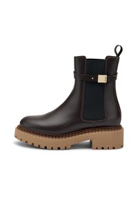 Geselecteerd, mottled dark brown