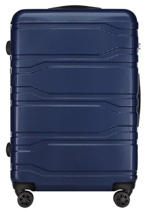 LARGE SUITCASE FROM POLYCARBONATE - Trolley - marine blue