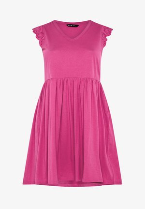 Yours Clothing, PLUS SIZE MINI DRESSES - Jerseykleid - pink