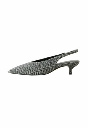 STANDARD/WIDE FIT - FOREVER COMFORT® POINT TOE LOW  - Pantofi clasici cu toc - grey herringbone