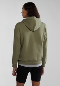 Napapijri B-IAATO H W S - Jersey con capucha - green lichen