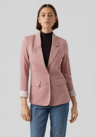 Her 3 4 New Blazer Misty Rose