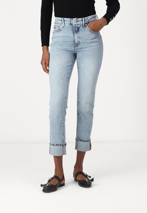 Good American Jean droit - dark-blue denim