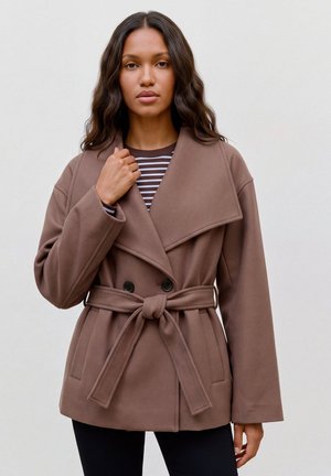 Vero Moda, VMVINCESELMIA JACKET NOOS - Късо палто - chocolate chip