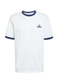 CONTRAST TEE - Basic T-shirt - white