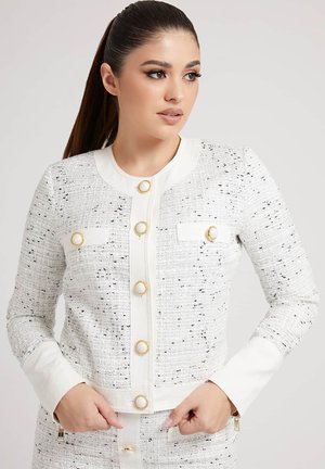 TWEED - Chaqueta fina - mehrfarbig weiß