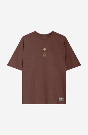 Kaotiko UNISEX - T-shirt print - brown