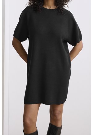 Strickkleid - black
