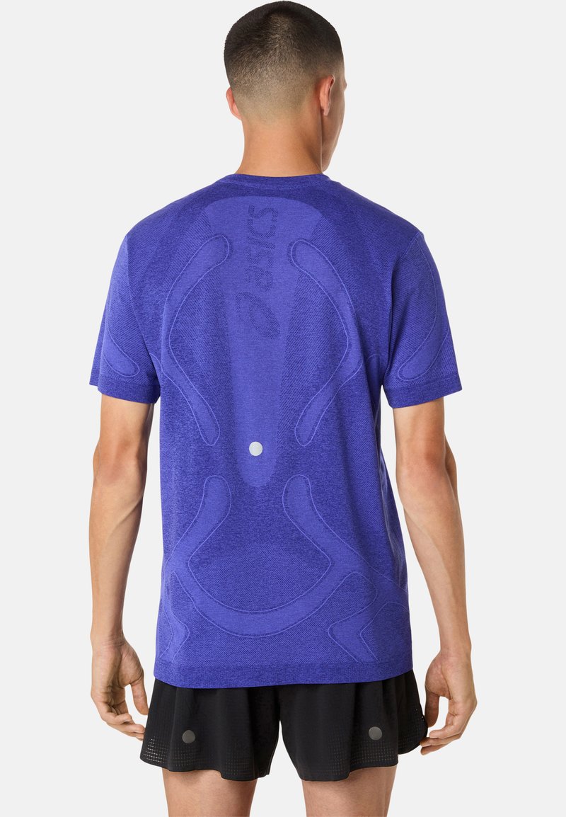 ASICS ROAD SEAMLESS SS TOP - Jednoduché tričko - burst eggplant