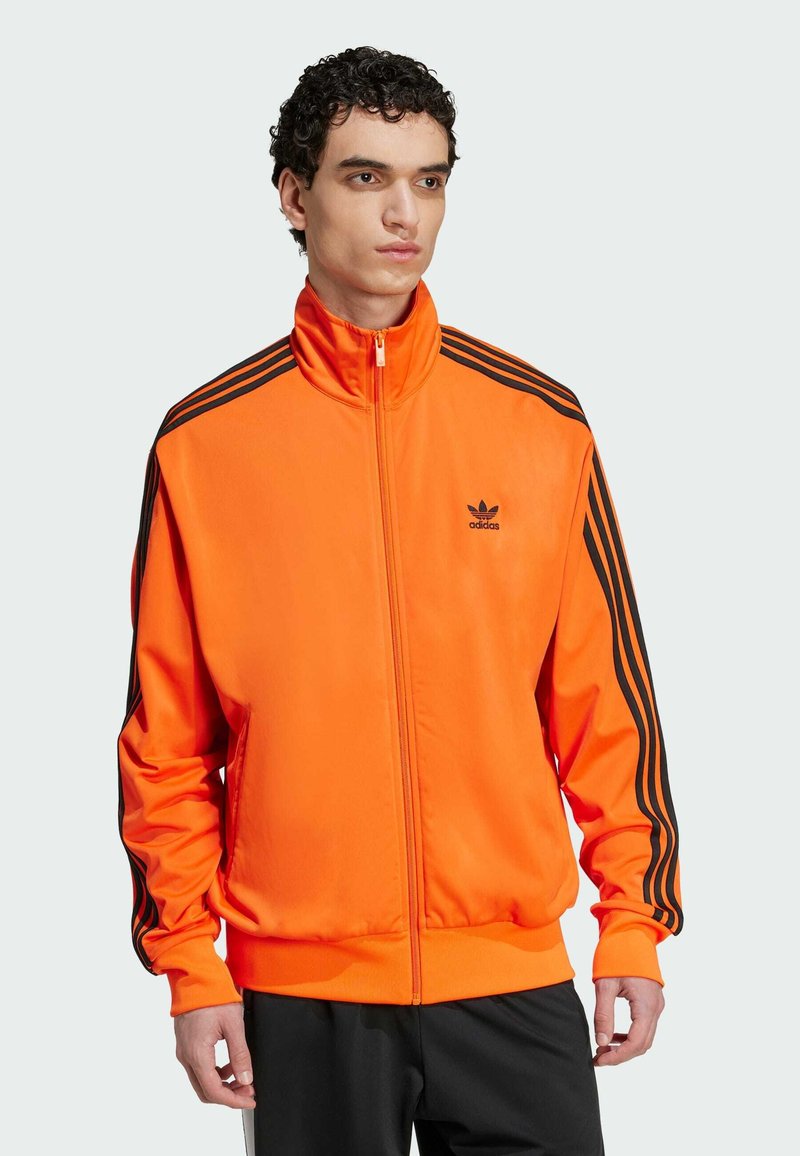 adidas Originals FBIRD - Zip-up sweatshirt - impact orange black