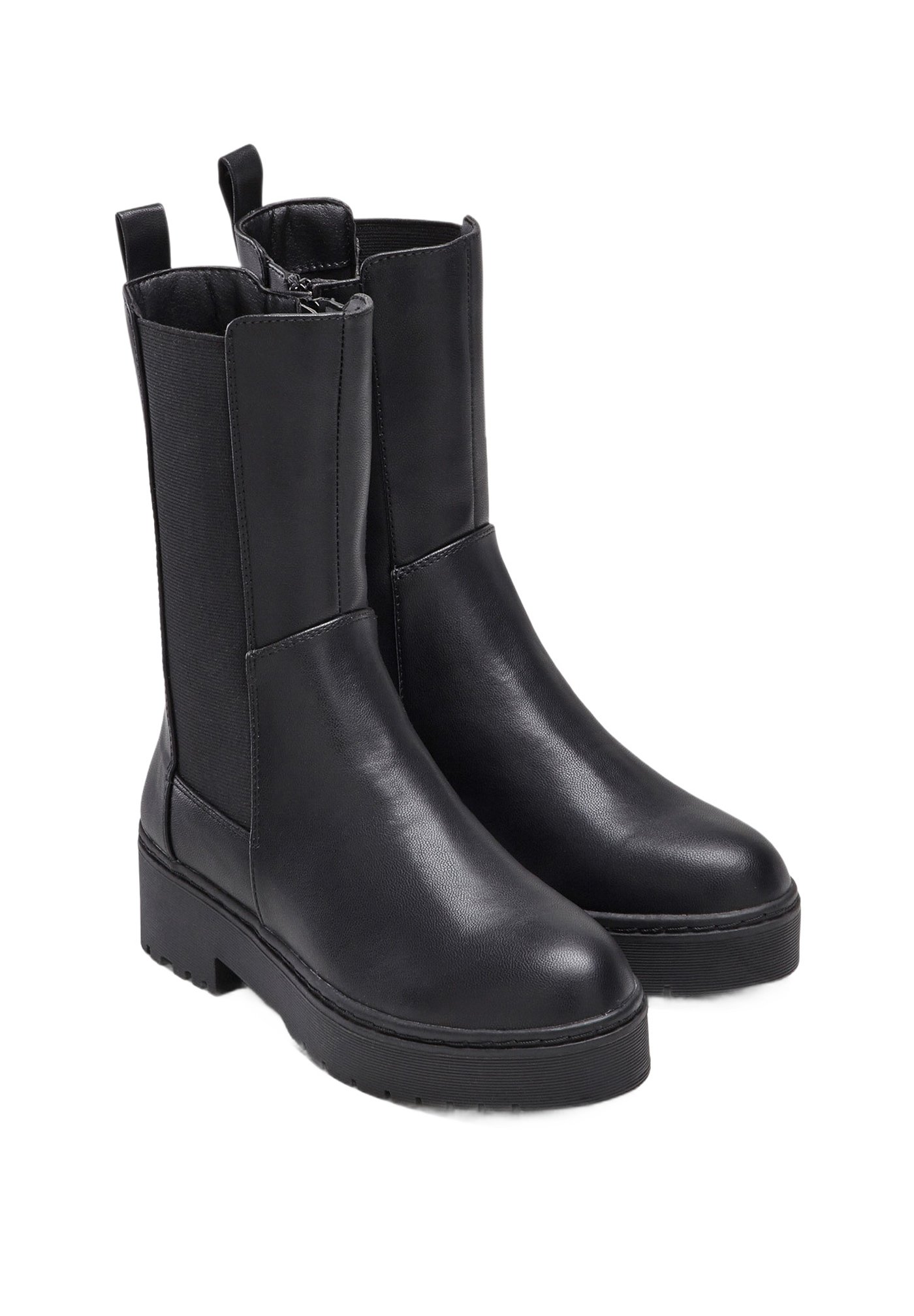 bonprix Stivaletti con plateau - black/nero - Zalando.it