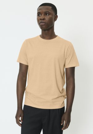 JERMANE MINI STRIPE - Navadna majica - golden cream