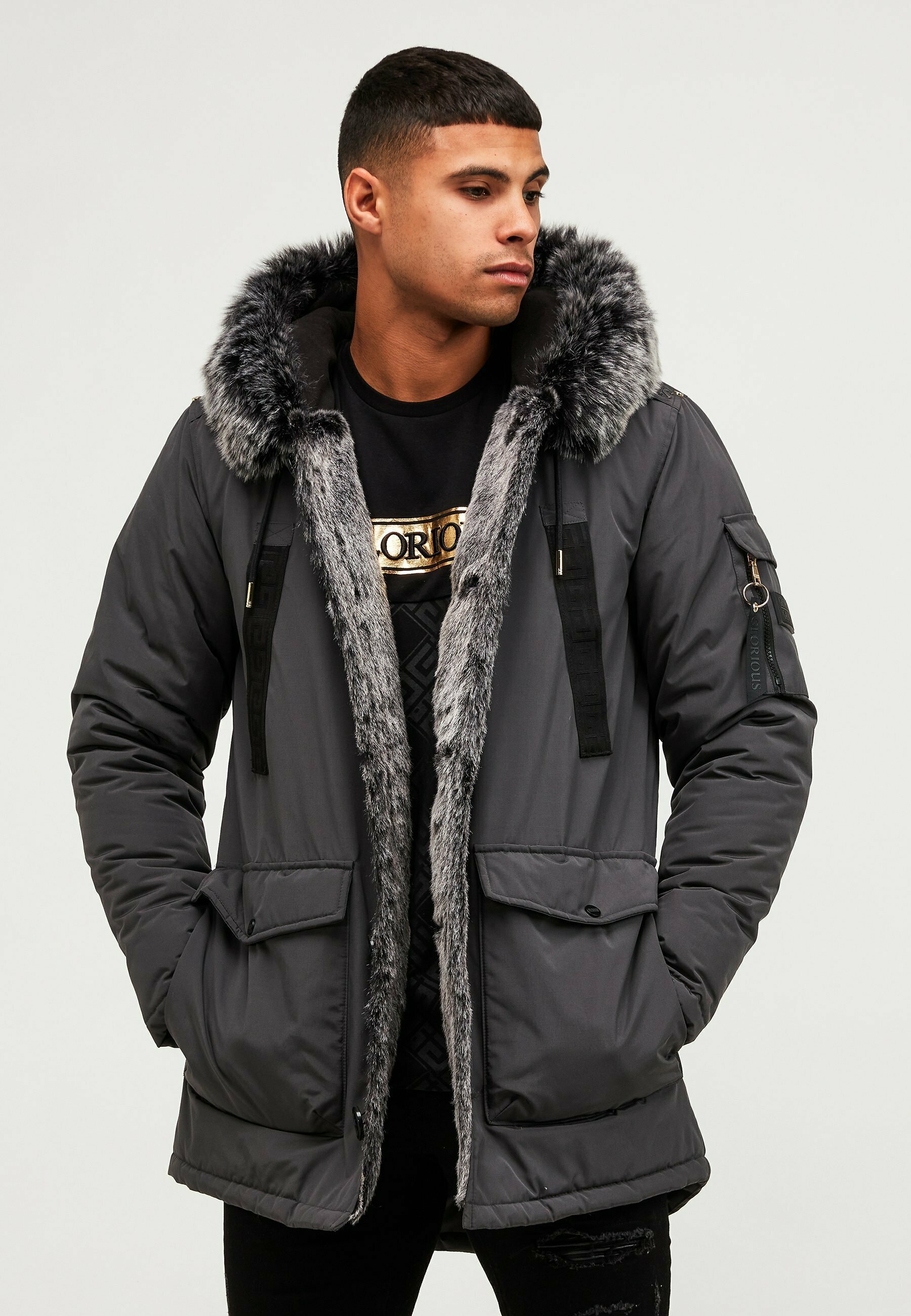 Glorious Gangsta Cappotto invernale - grey/grigio - Zalando.it