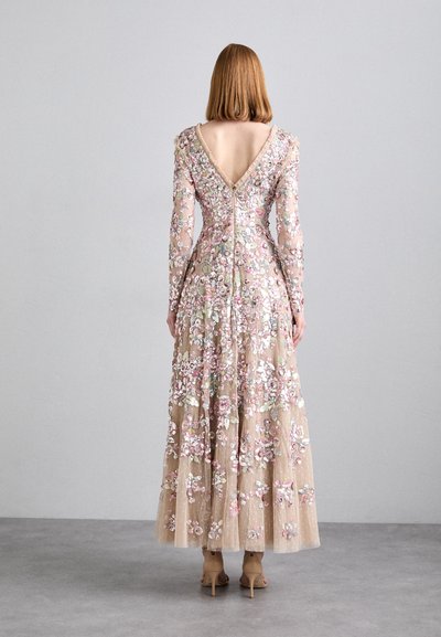 Needle & Thread SEQUIN PARADISE LONG SLEEVE GOWN - Occasion wear - sand