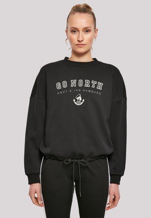 GO NORTH KNUT JAN HAMBURG - Sweatshirt - schwarz