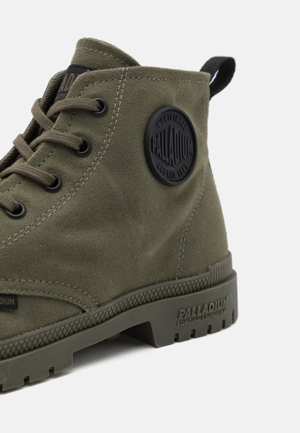 SLIM FIT UNISEX - High-top trainers - olive night4