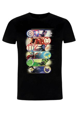 AVENGERS ENDGAME AVENGERS GROUP BADGE - T-shirt z nadrukiem