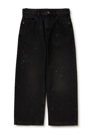 JUNIOR - Vaqueros boyfriend - black