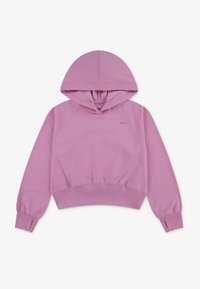 Abercrombie & Fitch ESSENTIAL HOODIE - Hoodie - begonia pink