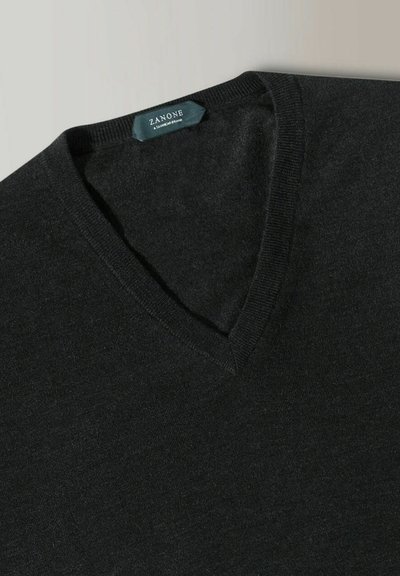 Slowear ZANONE-FLEXWOOL - Strickpullover - blue