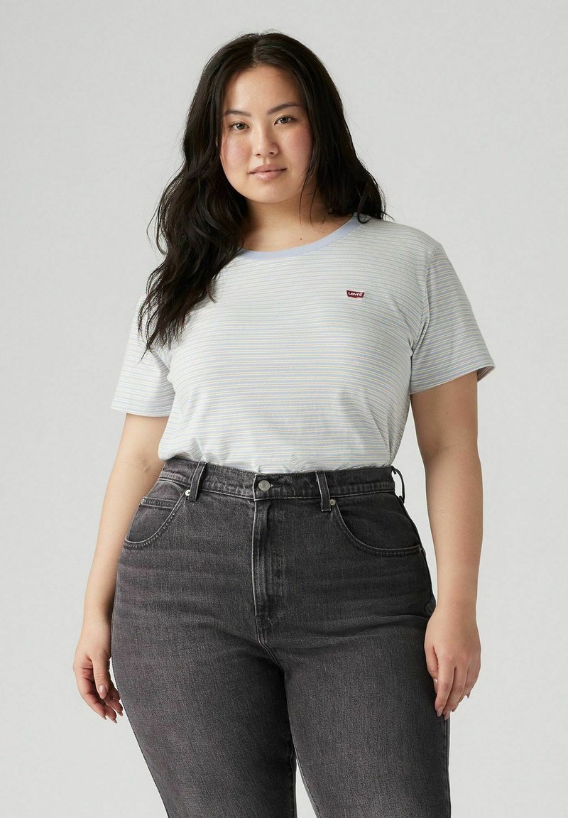 Levi's® Plus THE PERFECT TEE - T-shirt med print - collegiate stripe ke